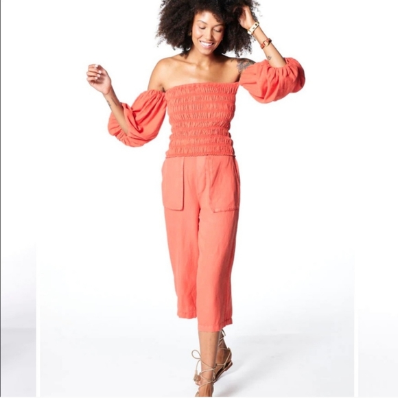 YOUNG FABULOUS AND BROKE WOMEN'S RED SAILOR LENIN BLEND PANT SIZE M - Picture 12 of 12